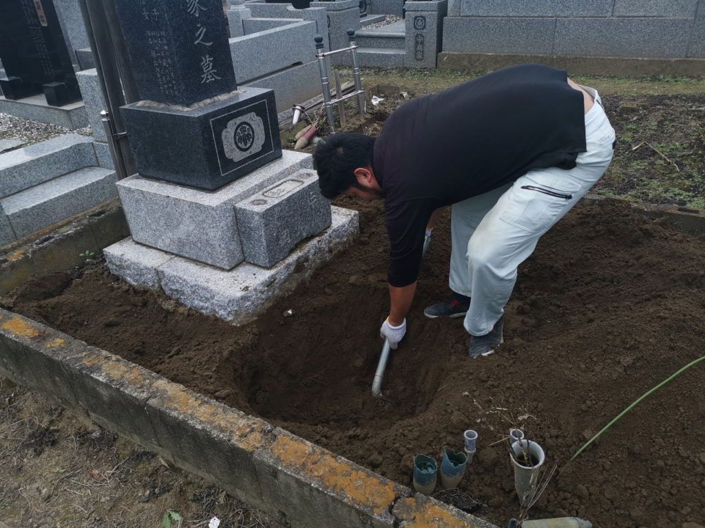 墓石解体工事・墓所整地工事の費用の支払時期